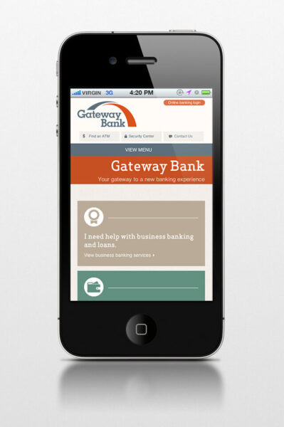 Gateway Bank iPhone