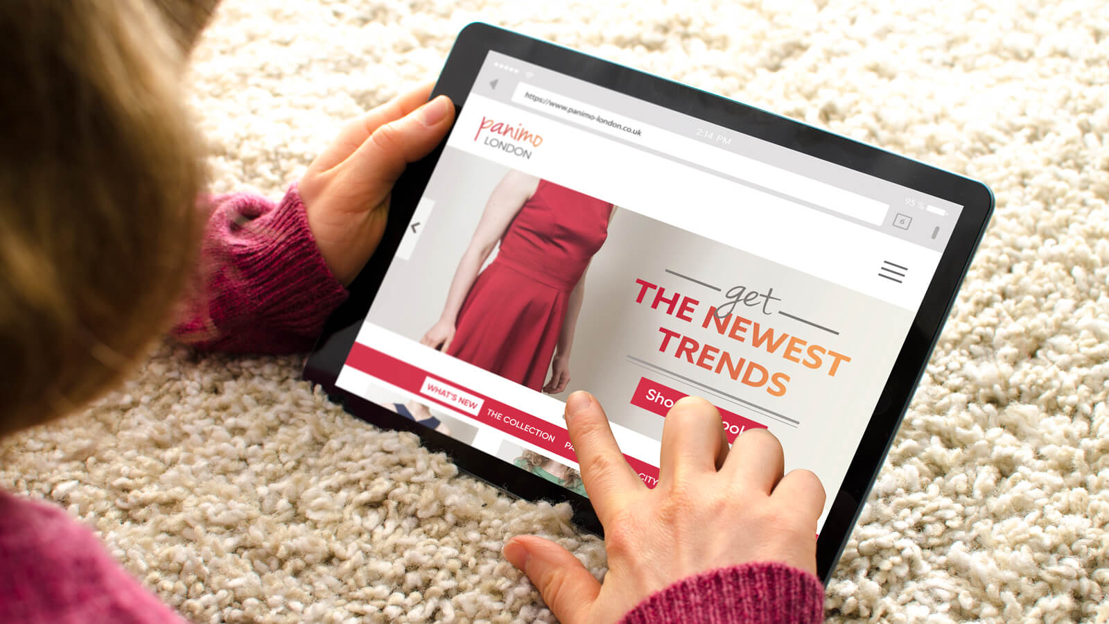 CTA above the fold for better UX