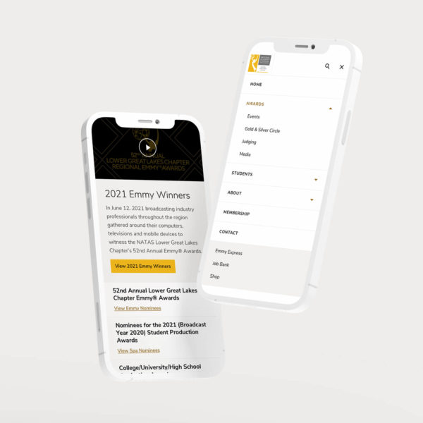 Emmy Redesign Mobile