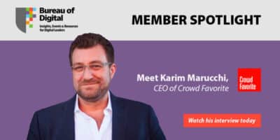 Bureau of Digital Feature: Meet Karim Marucchi, CEO