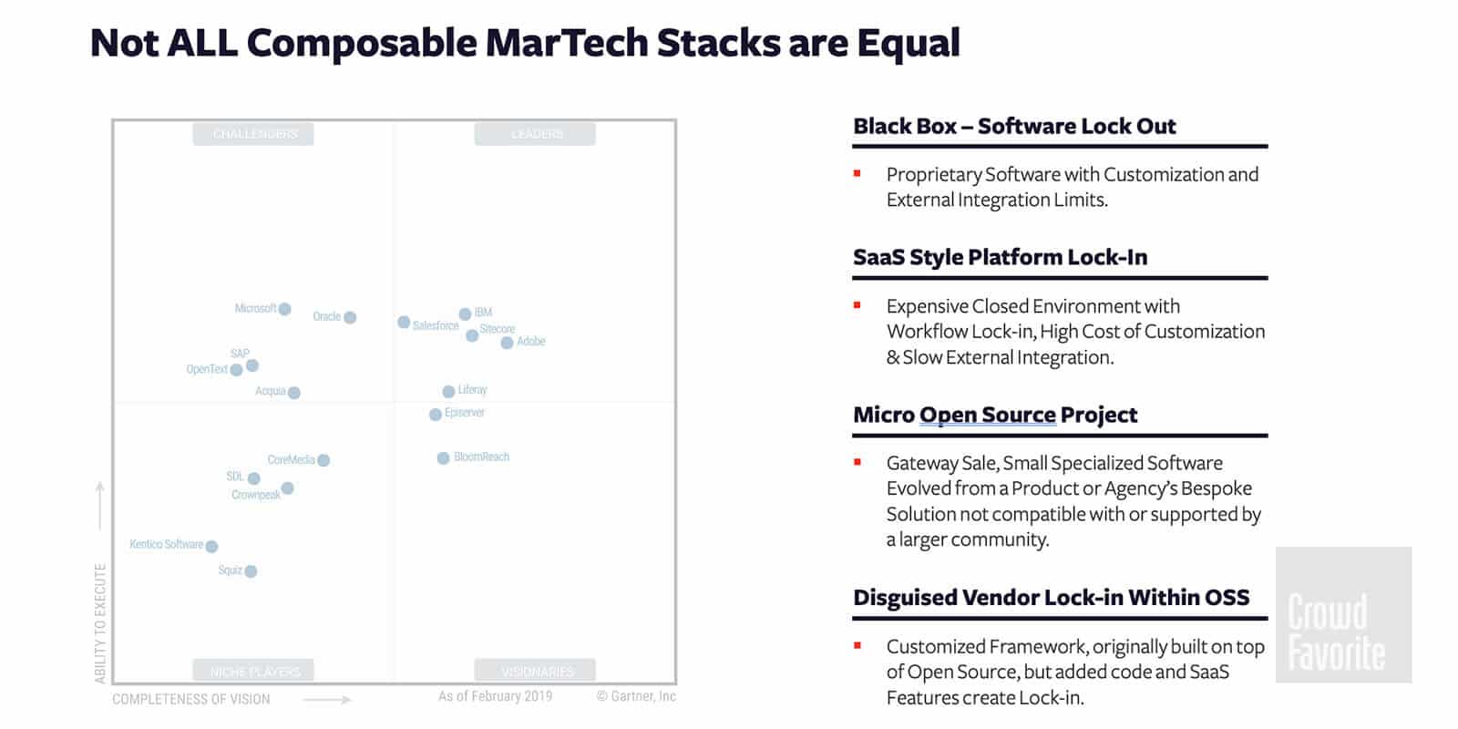 Not all Composable MarTech Stacks are Equal
