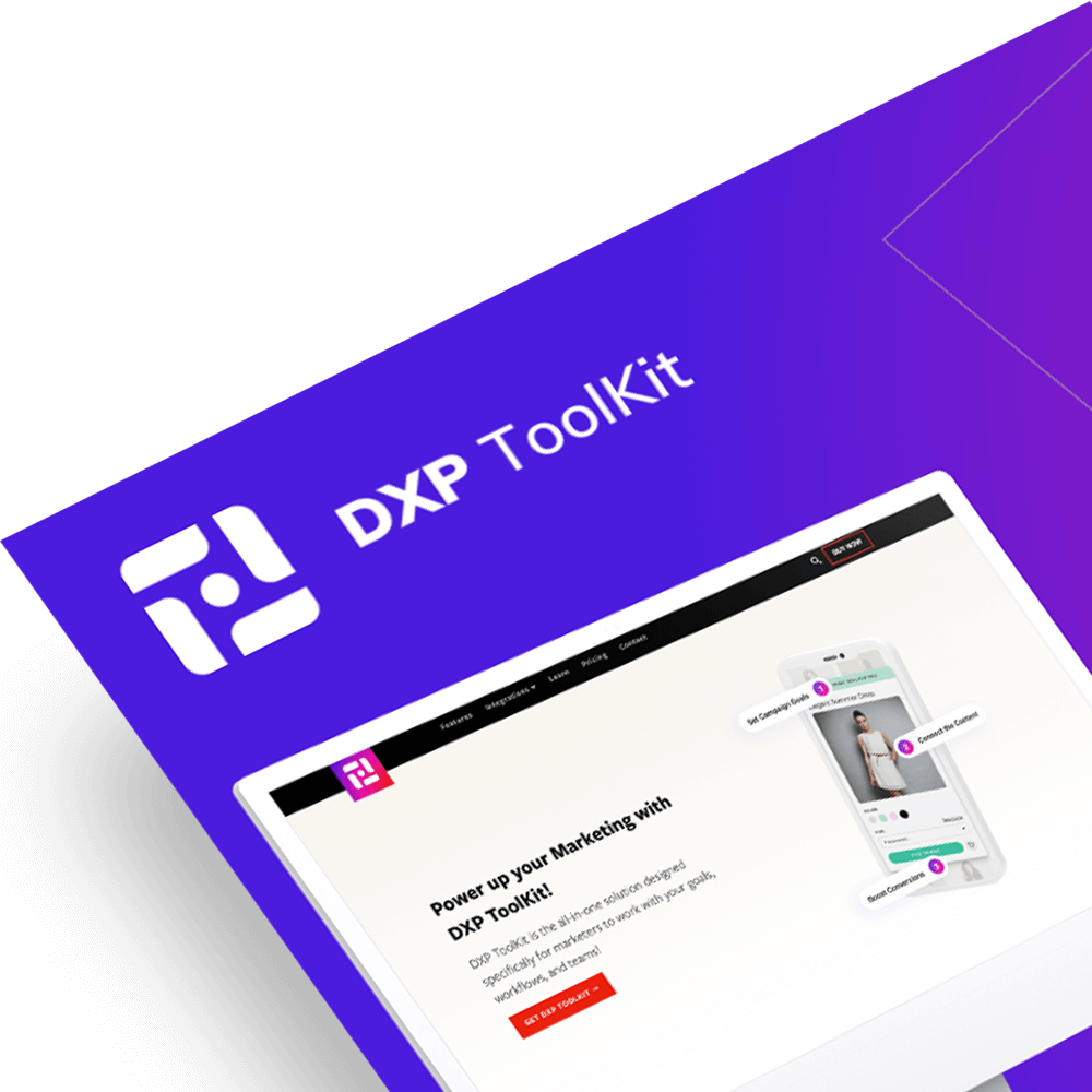 Personalization with DXP ToolKit