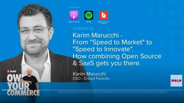 From “Speed to Market” to “Speed to Innovate.” How Combining Open Source & SaaS Gets You There